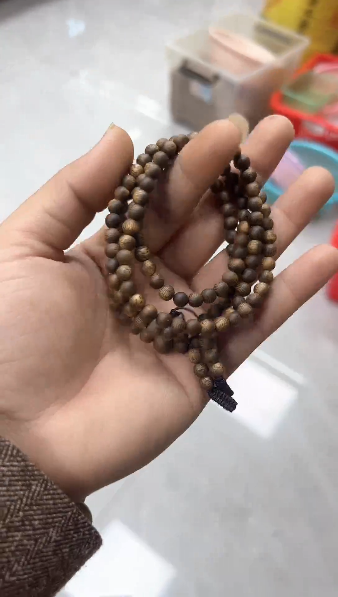 【闪购商品】沉香沉香木制品卡5单圈8克-多样性发一