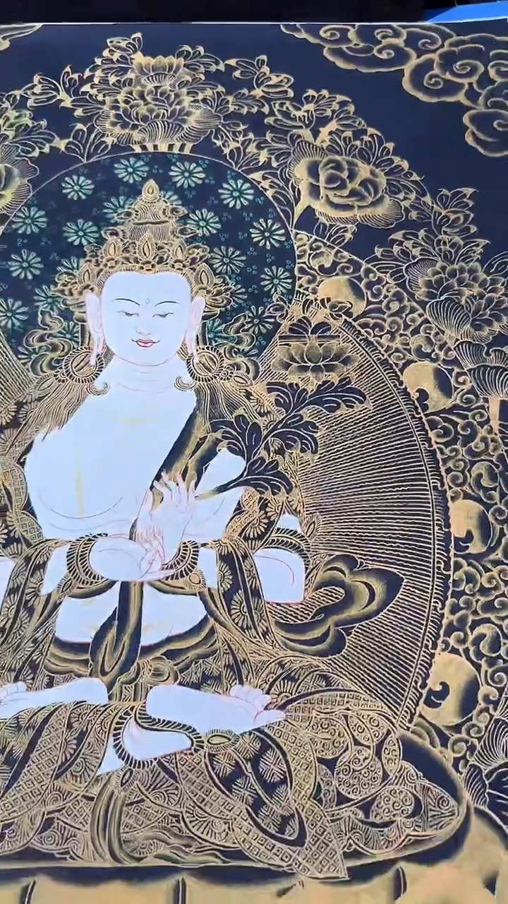 卷轴画藏式珍藏彩绘艺术馆116