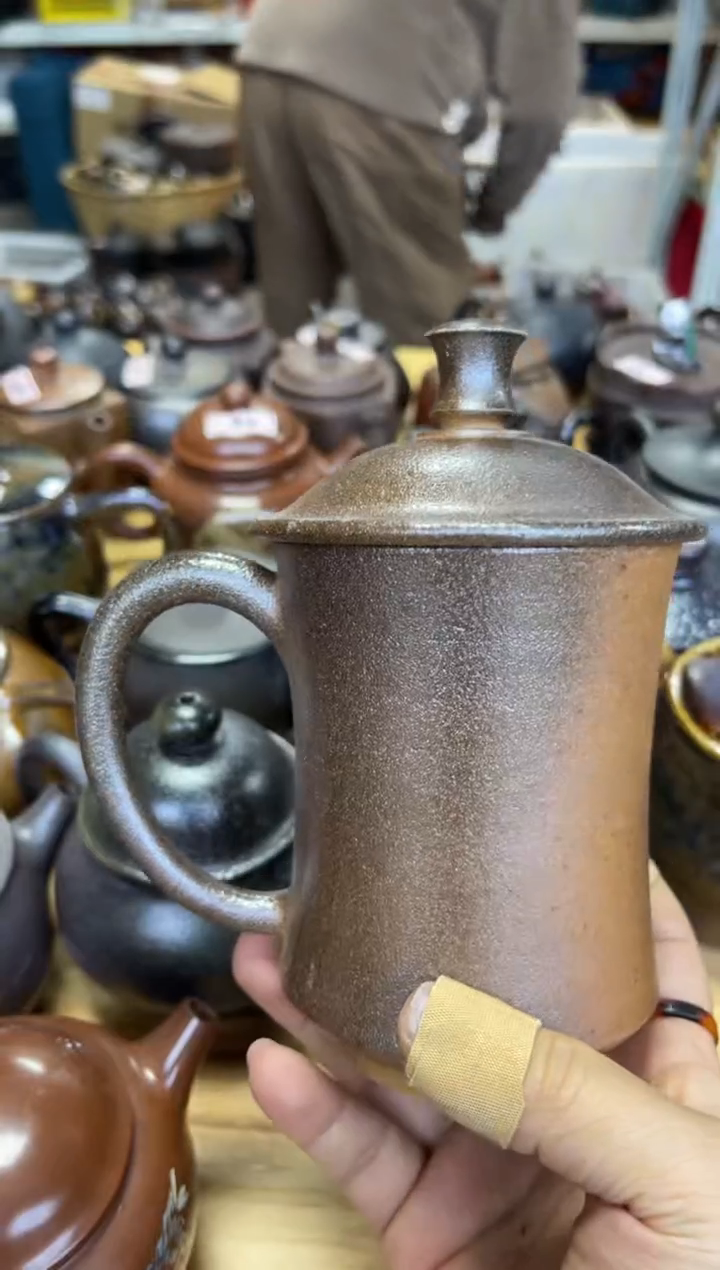 【闪购商品】壶612号【白云推荐】建水紫陶办公杯