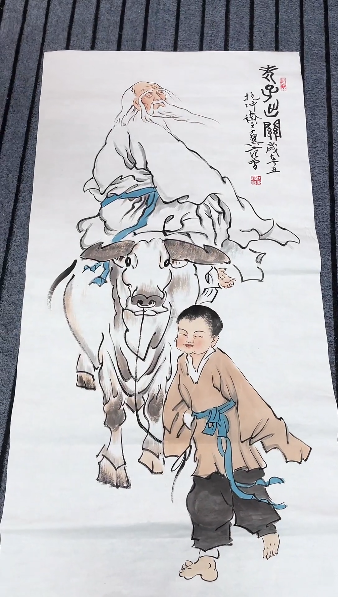 精品国画人物作品