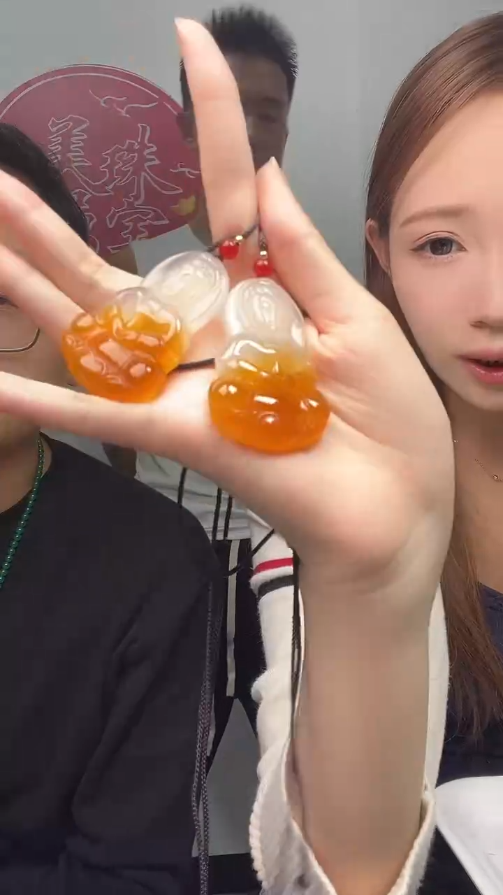 玛瑙/玉髓颈饰未镶嵌4005天然珠宝玉石观音带绳多样性发一个