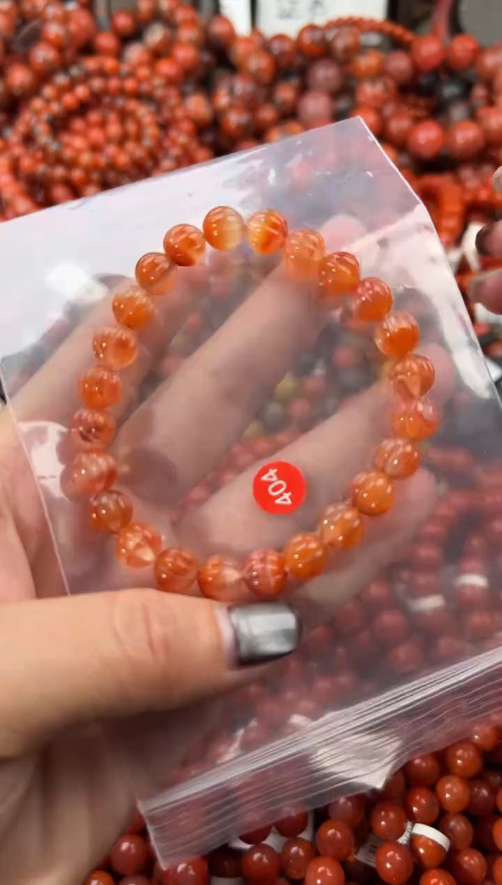 未镶嵌手串南红玛瑙1