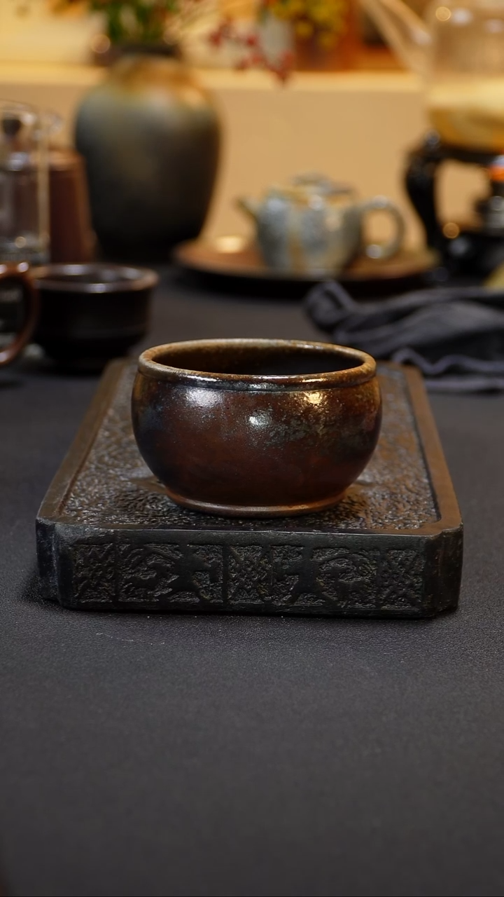 茶壶紫砂纯自然柴烧