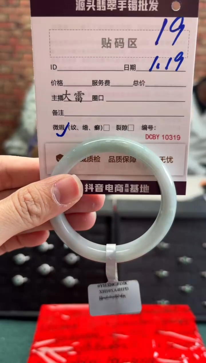 【闪购商品】翡翠手镯（圆镯）未镶嵌19手镯