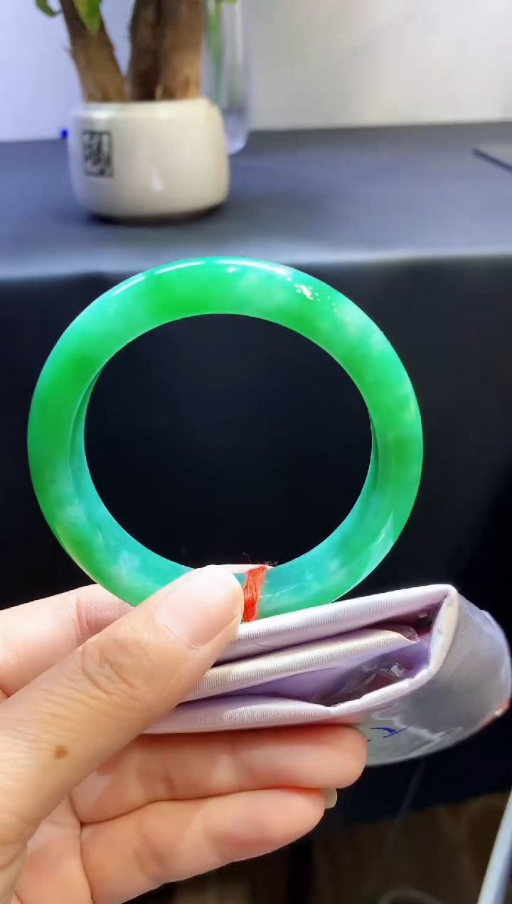 未镶嵌手镯翡翠翡翠手镯圈口55-t139