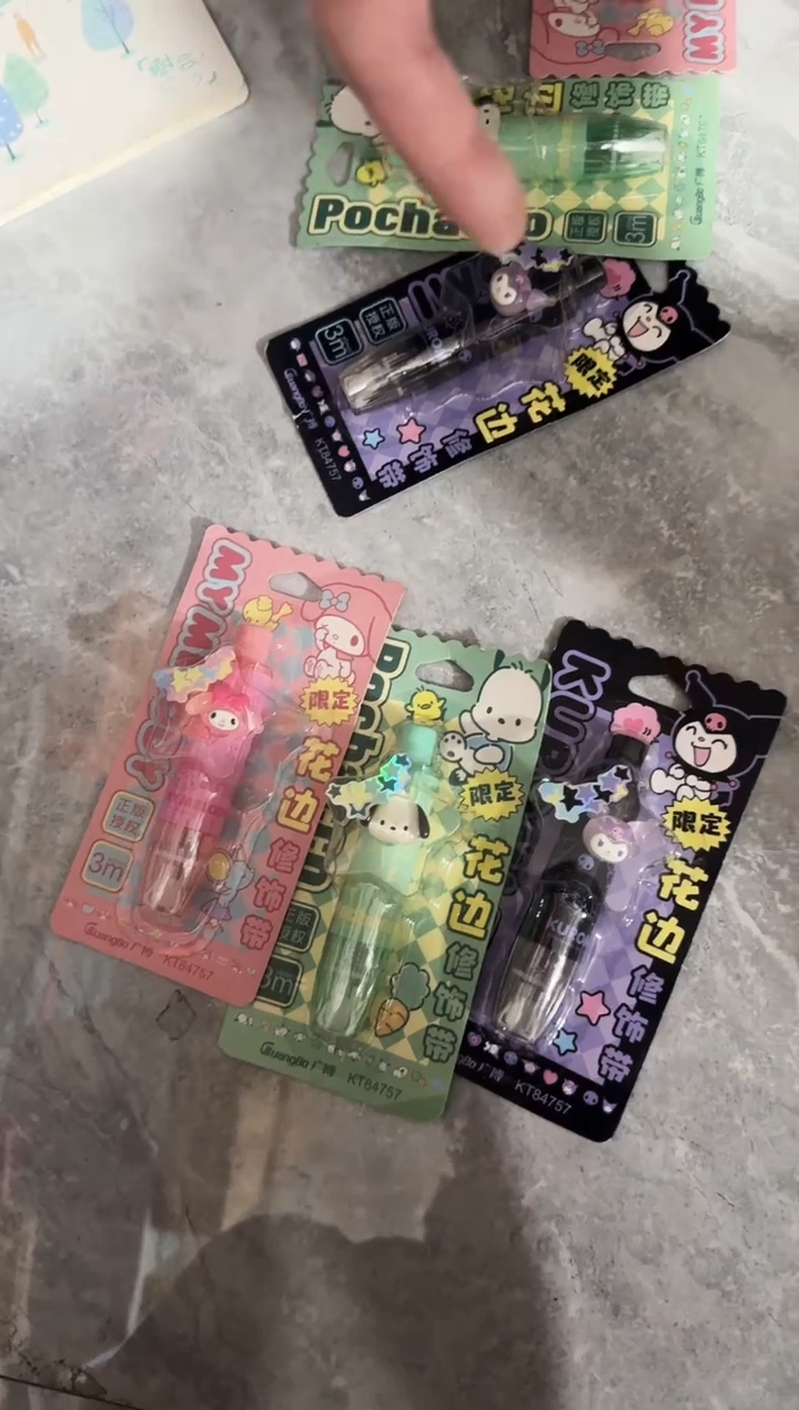 三丽鸥花边修饰带3卡