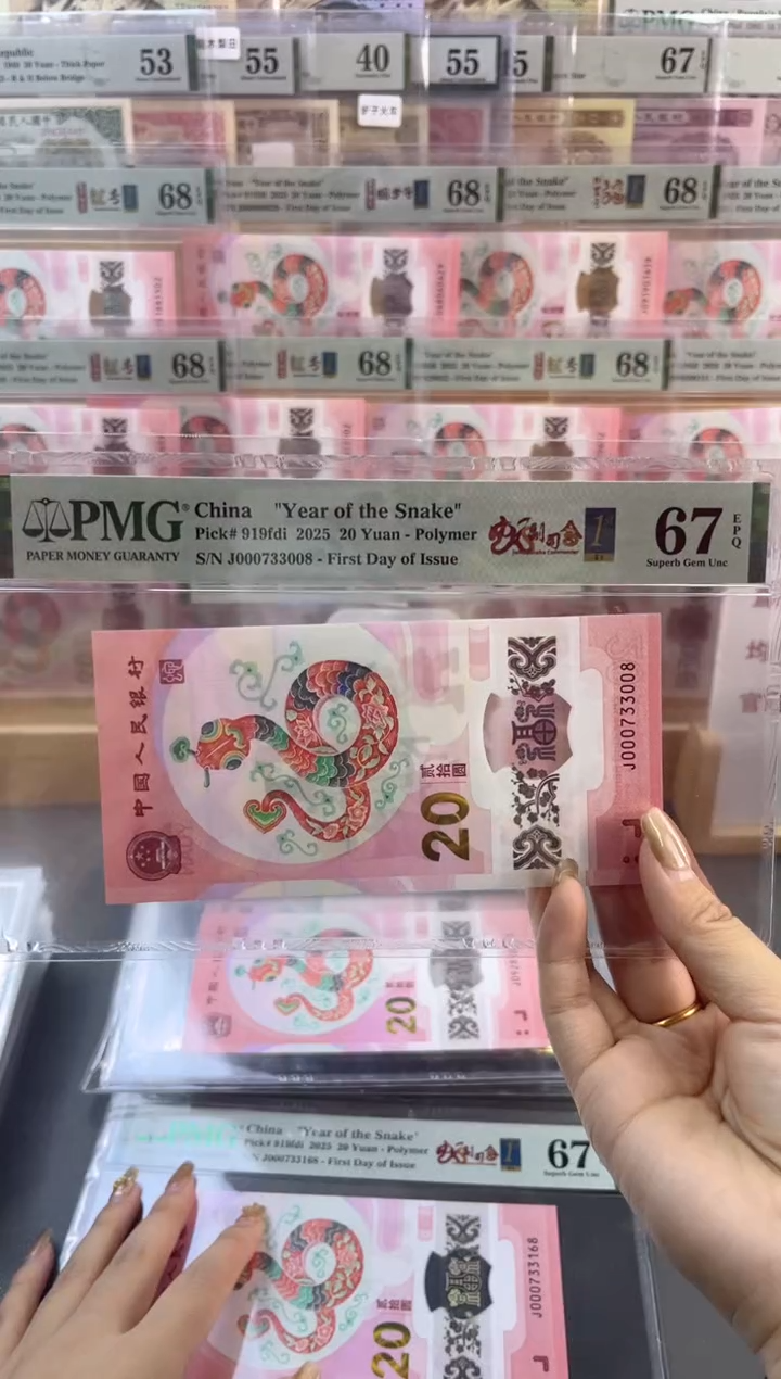 【闪购商品】塑料蛇副司令首日标 PMG67分尾008