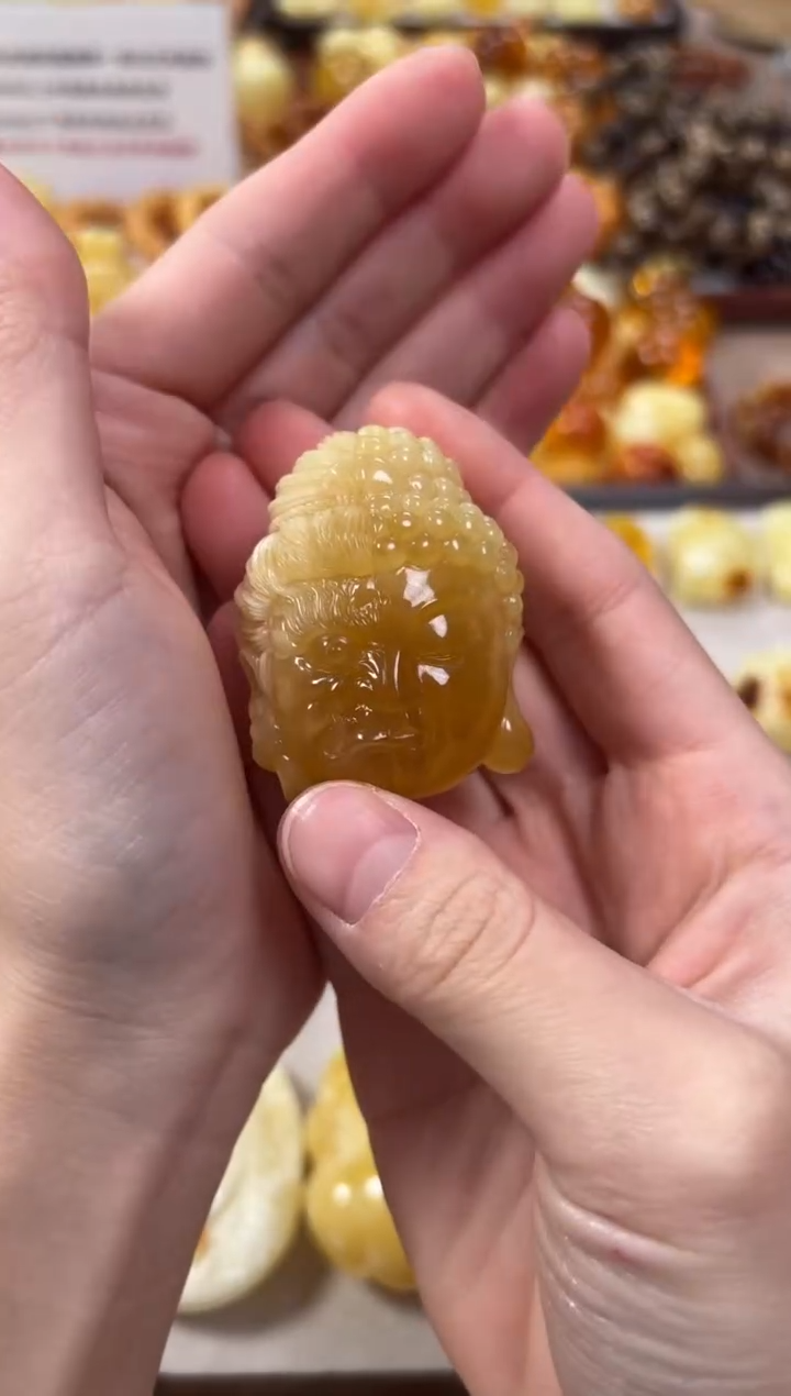 【闪购商品】蜜蜡裸石未镶嵌一念