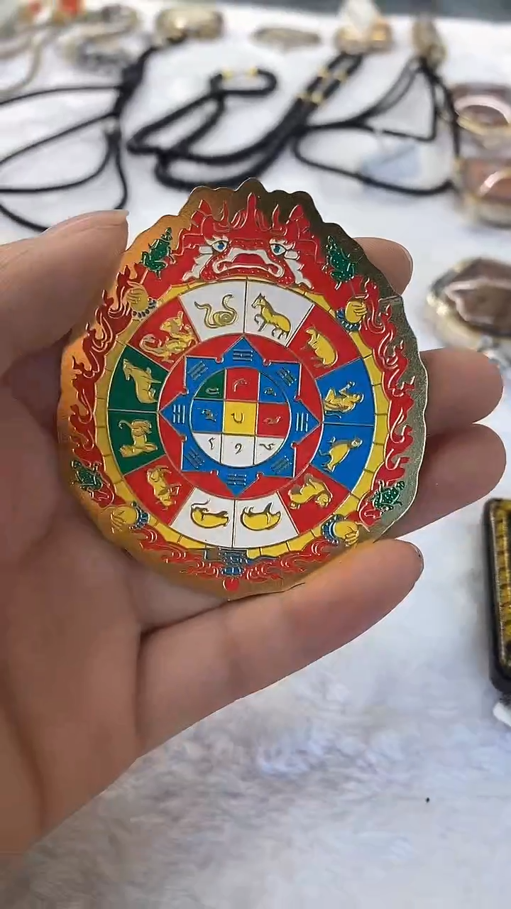 【闪购商品】泥塑九宫八卦-与实物略有差异介意者慎拍