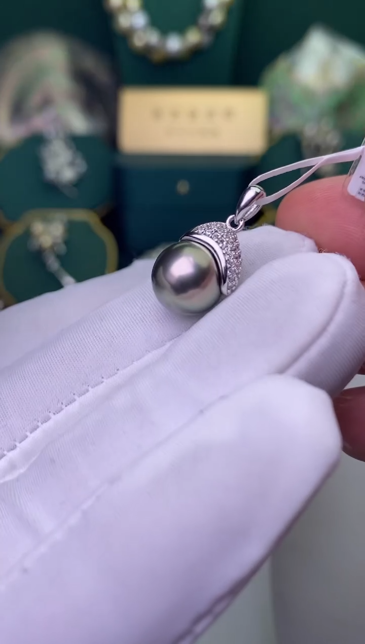 【闪购商品】海水珍珠颈饰银S925镶嵌1