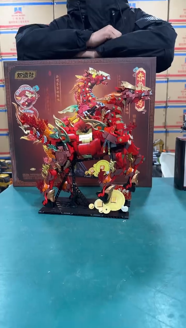 新款上新赤兔宝马拼装版