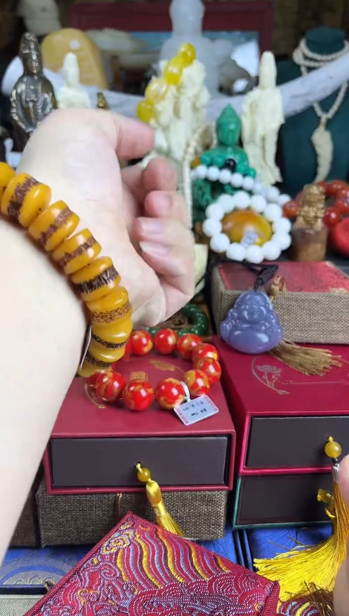 【闪购商品】未镶嵌琥珀手链主播推荐！主播推荐！