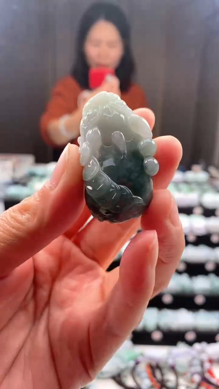 【闪购商品】翡翠颈饰未镶嵌貔貅吊坠