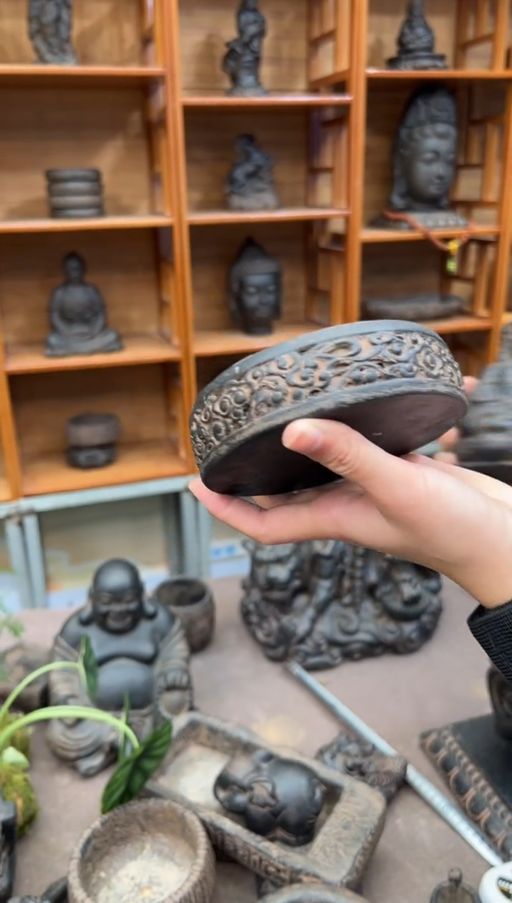 陶土【火山泥】吉祥底座