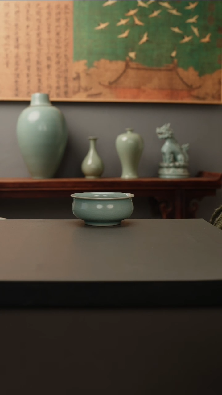 【闪购商品】杯仿古釉原矿  炉式杯