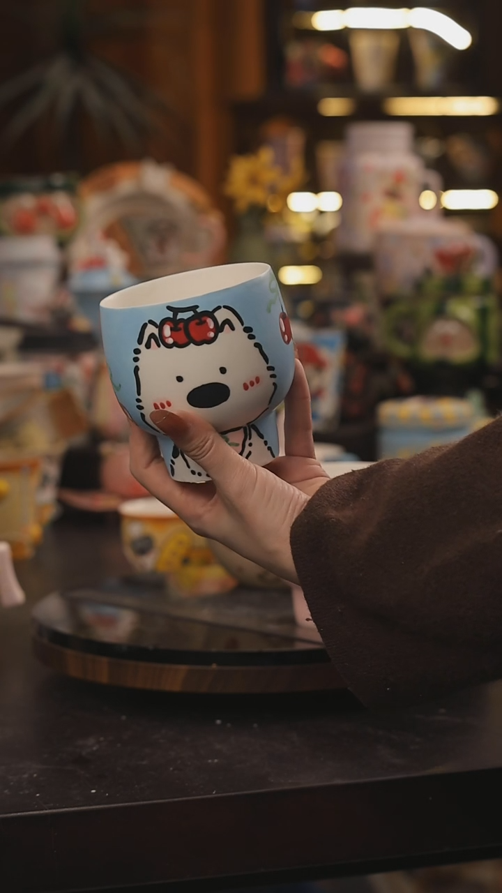 景德镇釉下彩绘设计师款式陶瓷