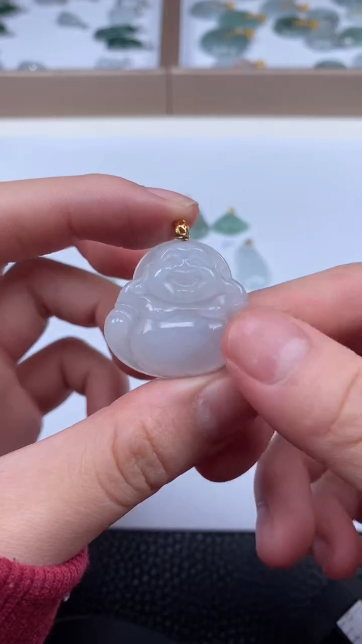 【闪购商品】翡翠挂件未镶嵌佛公