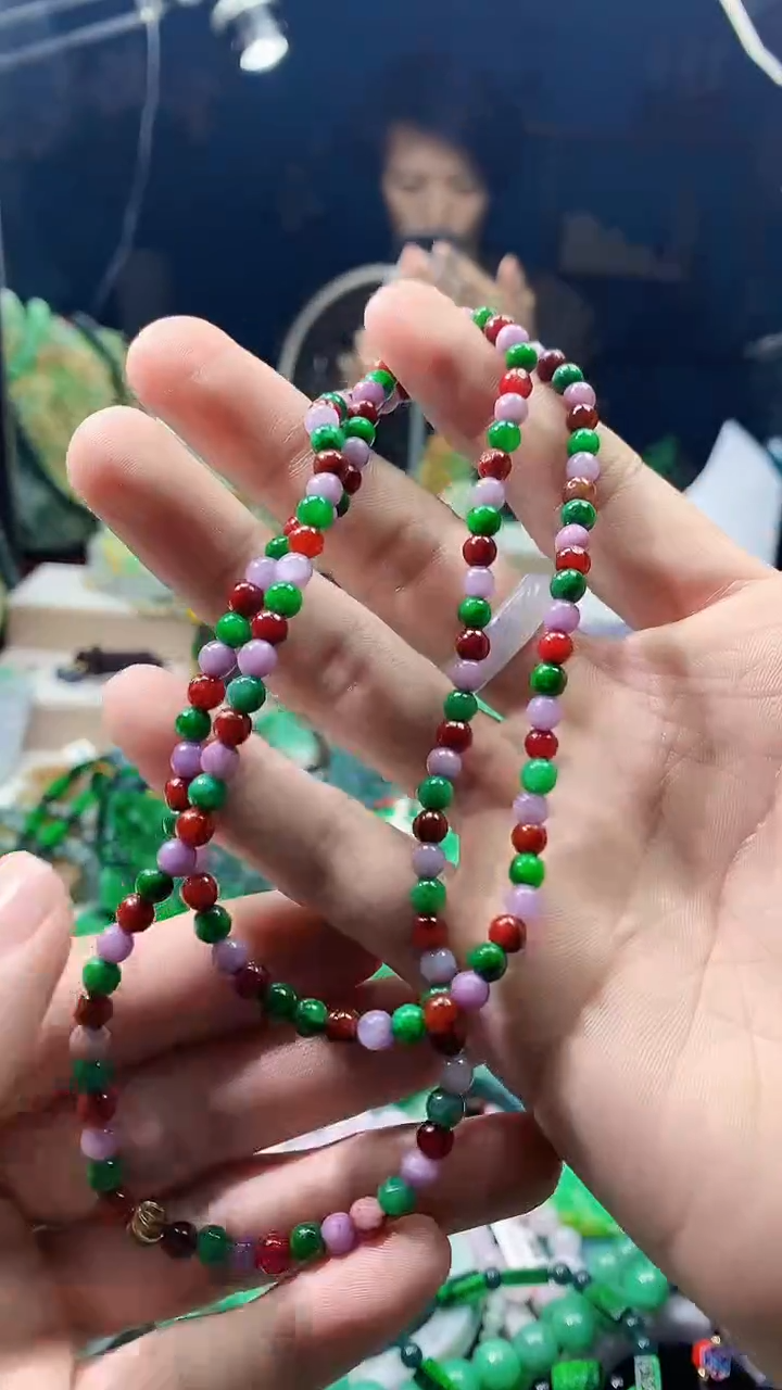 颈饰未镶嵌翡翠天然缅甸a货翡翠