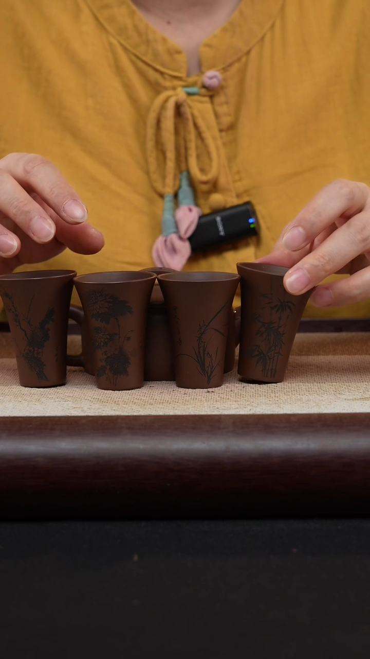 【闪购商品】紫砂茶壶观沧海汉瓦-底槽清MH-1365