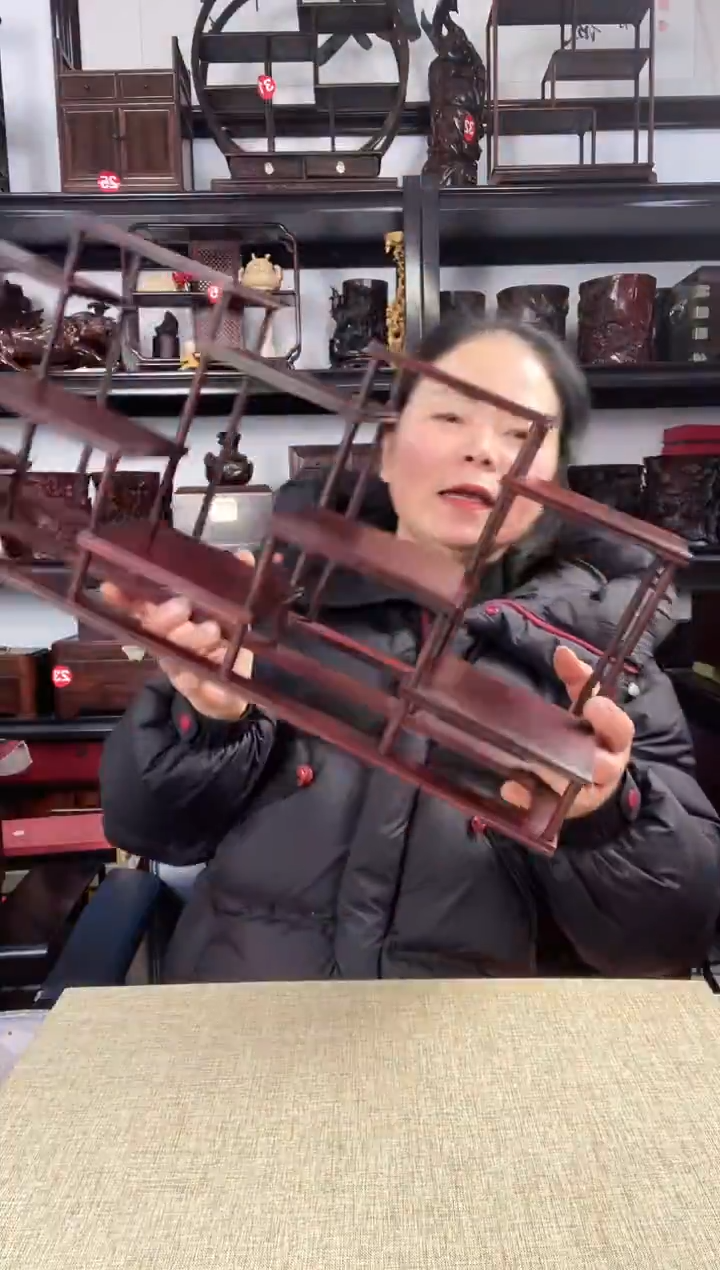 木老李红木工艺品十连