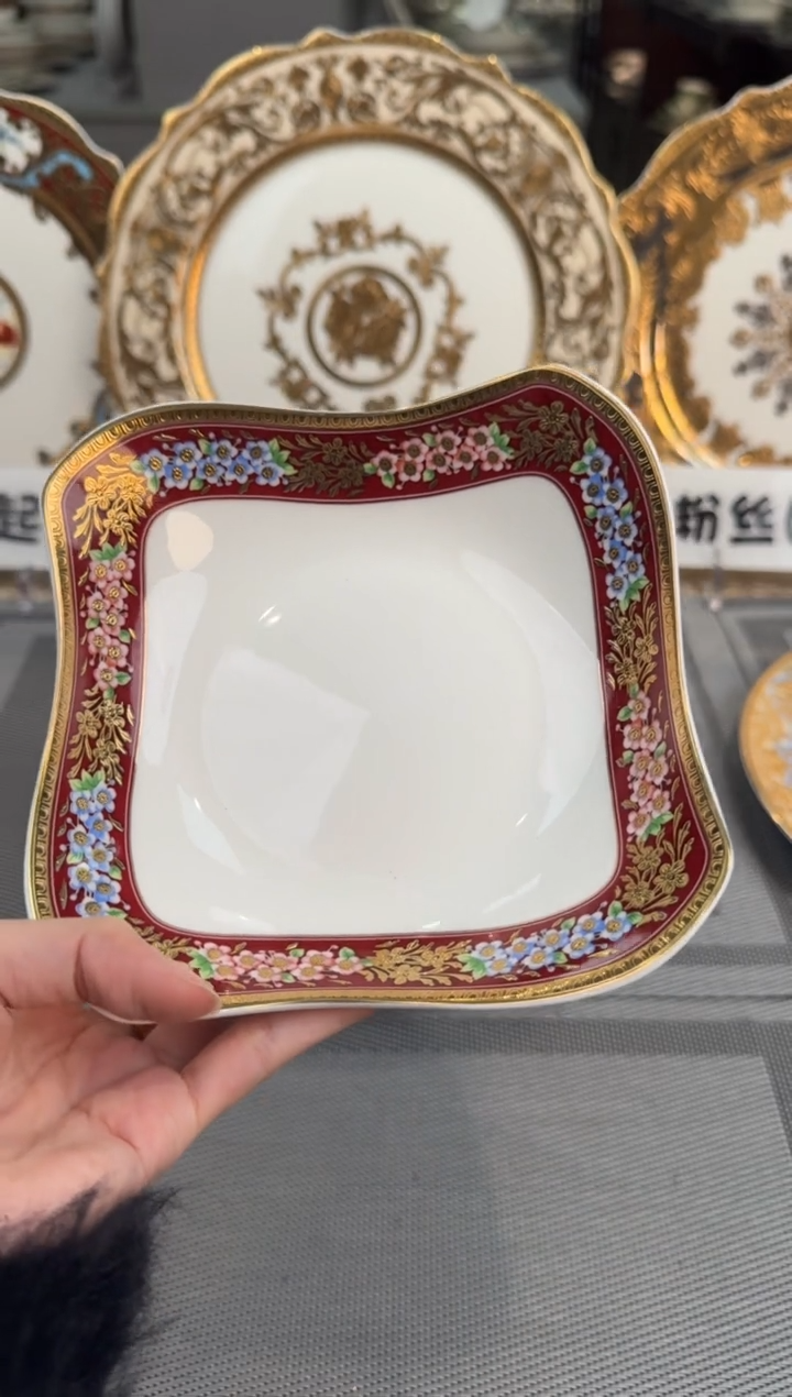 【闪购商品】瓷片6英寸沙拉碗福利款 2个