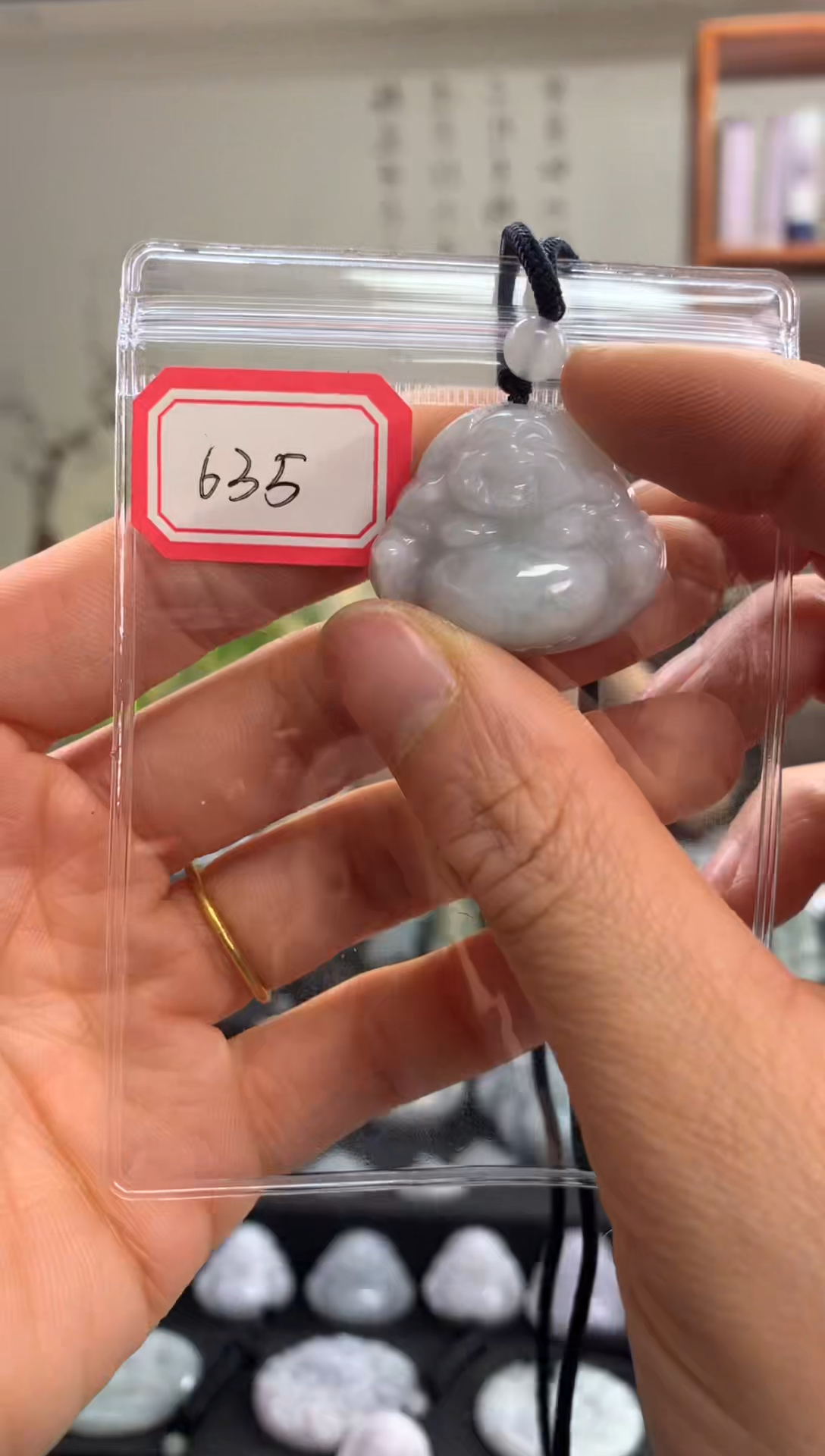 【闪购商品】翡翠颈饰未镶嵌佛公635