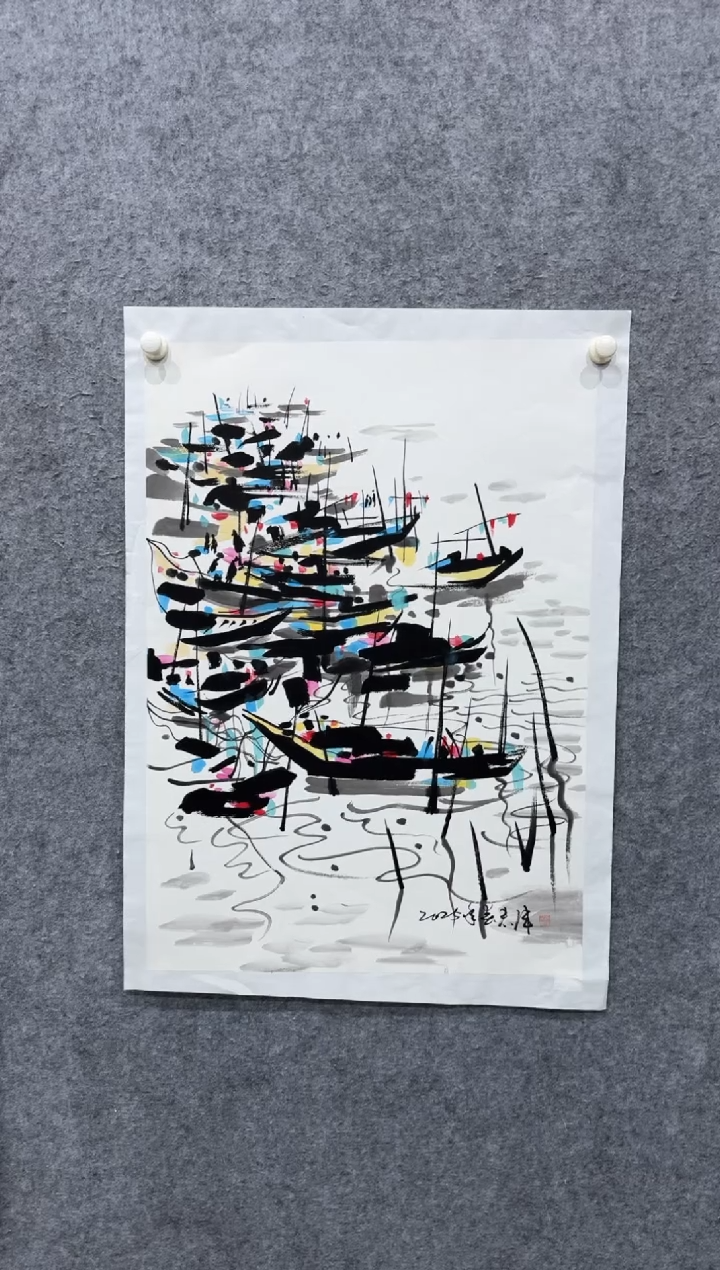 【闪购商品】国画pmw不二轩旗舰店国画LHW15