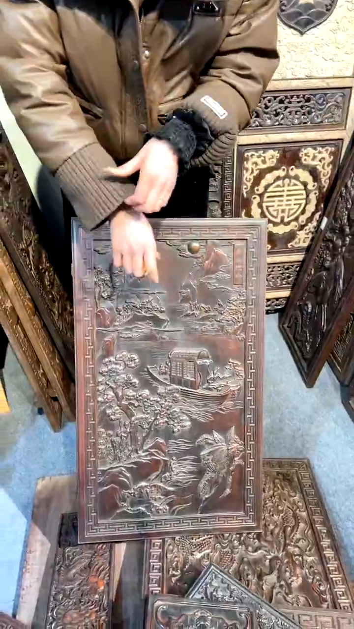 【闪购商品】木紫檀雕刻一物一拍一直播为准