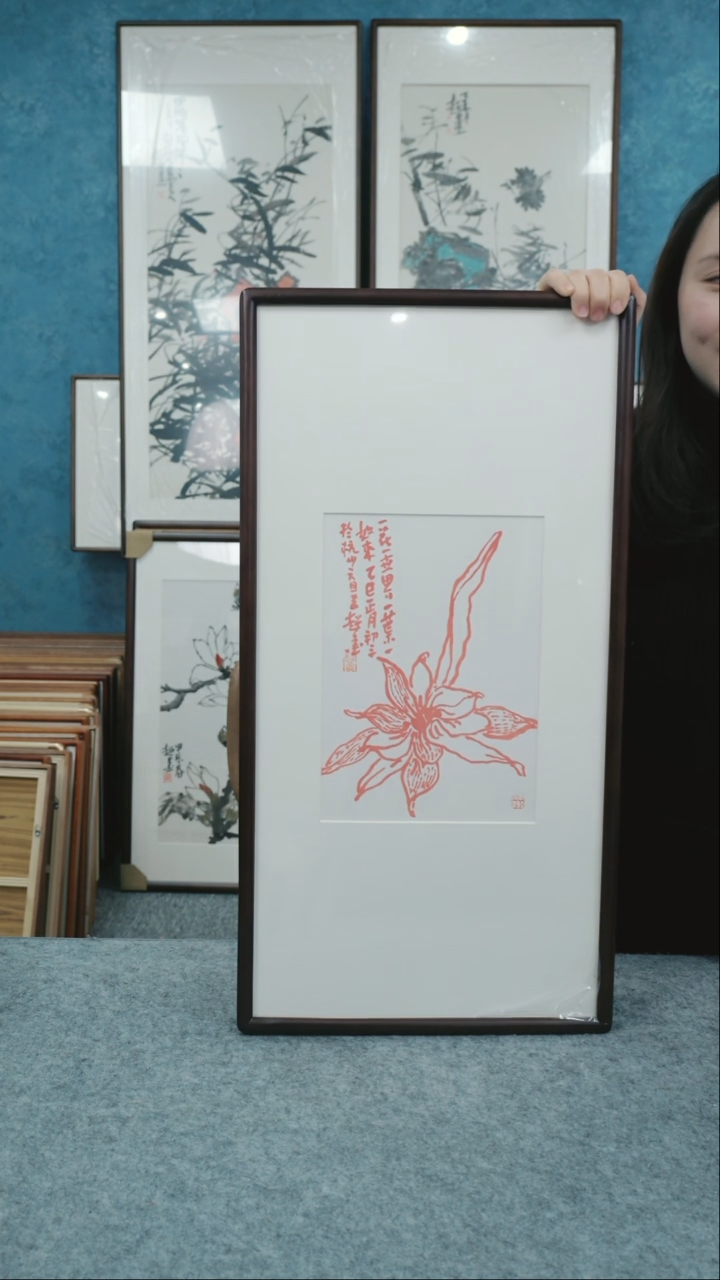 【闪购商品】国画33*66郑志超老师花鸟