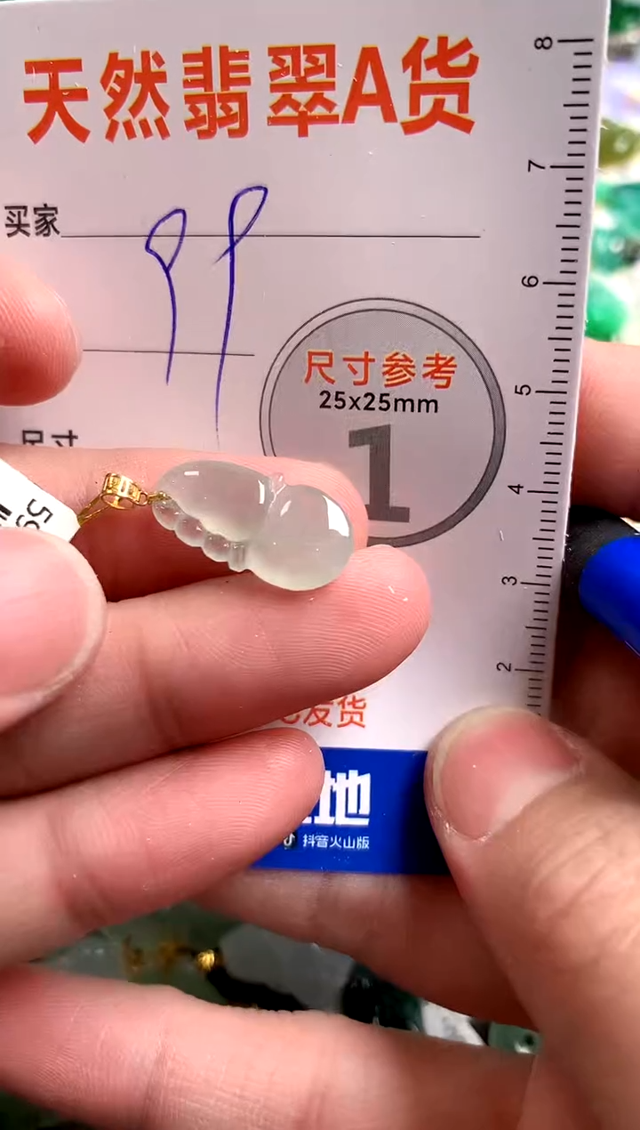 【闪购商品】翡翠颈饰18K金镶嵌14003534