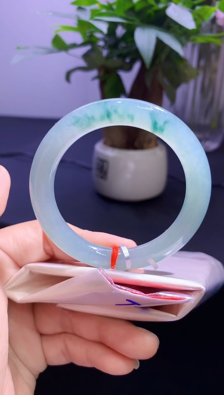 未镶嵌手镯翡翠翡翠手镯圈口54.2-t29