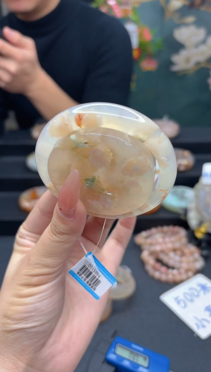 【闪购商品】石英质玉手镯未镶嵌167（55圈赠送镯心）