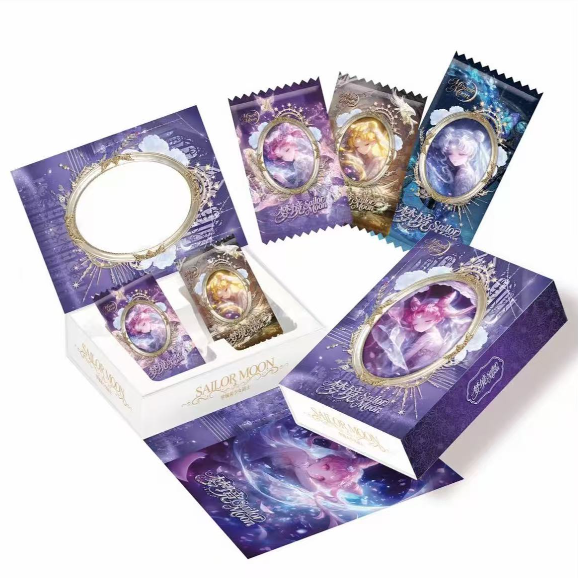 【变脸拆卡】【玩法合集】梦境美少女战士第一弹国产二创潮玩卡牌盲盒