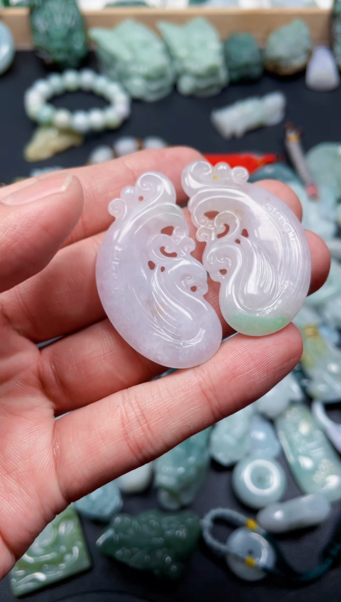 【闪购商品】翡翠颈饰未镶嵌天然翡翠a货