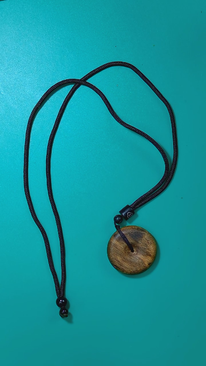 【闪购商品】沉香吊坠芽庄白棋楠平安扣（大）3071