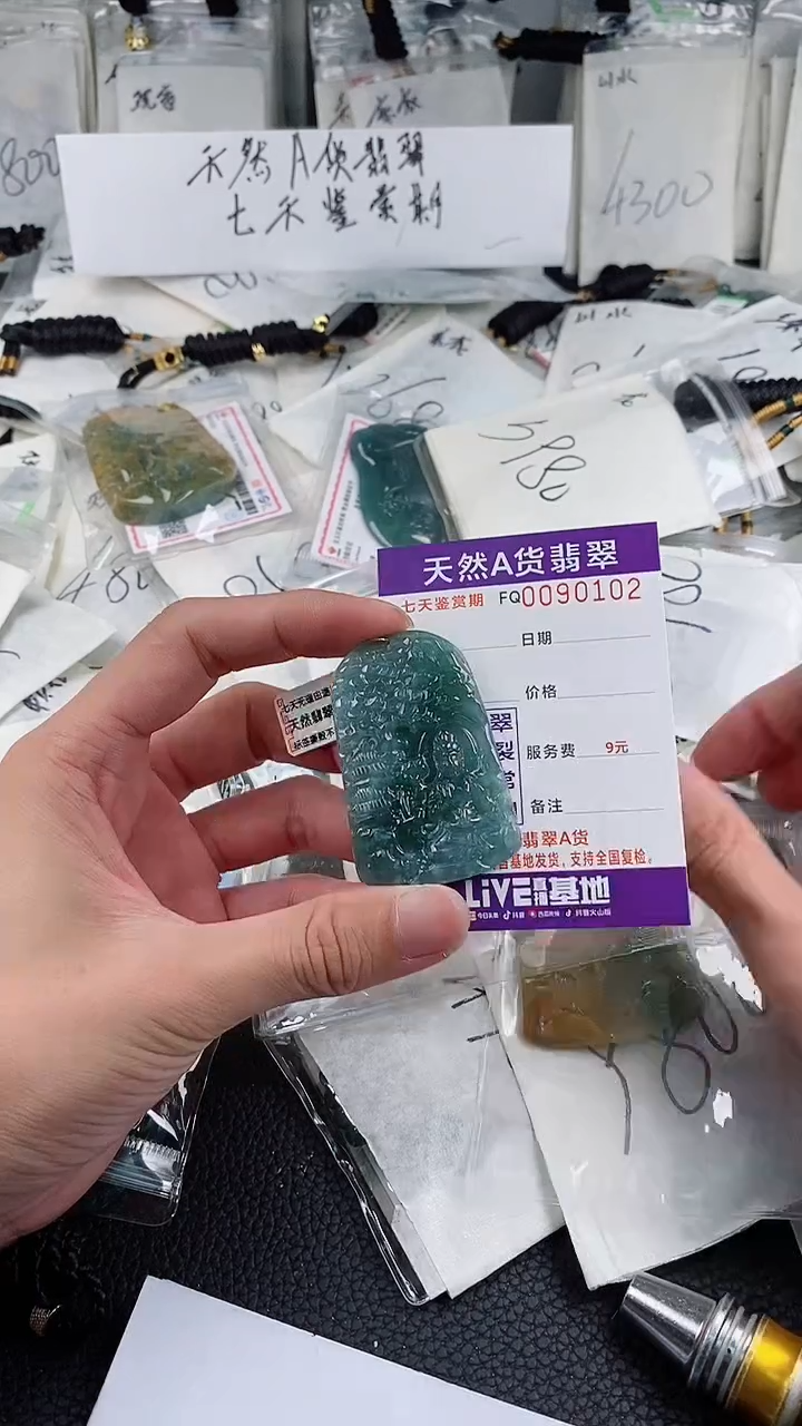 【闪购商品】翡翠颈饰未镶嵌           