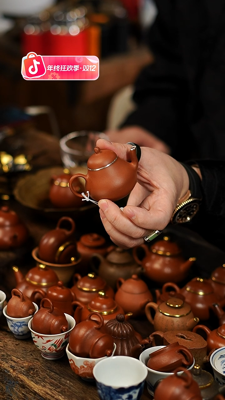 服*小茶壶小品壶包银