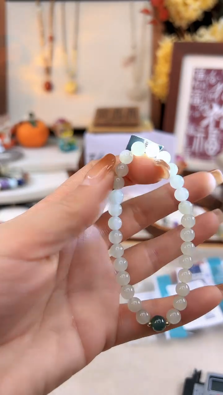 【闪购商品】和田玉手饰18K金镶嵌@@B921D010208