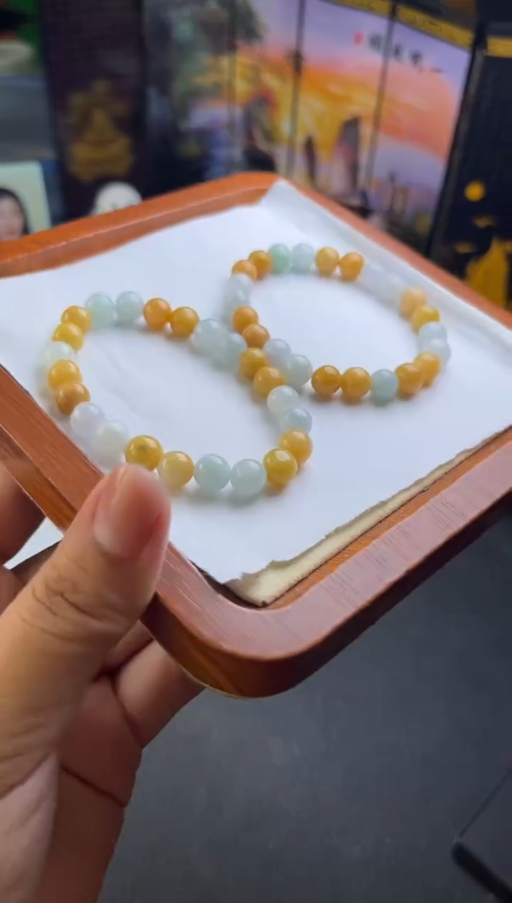【闪购商品】翡翠手串未镶嵌多宝手串折优发其一