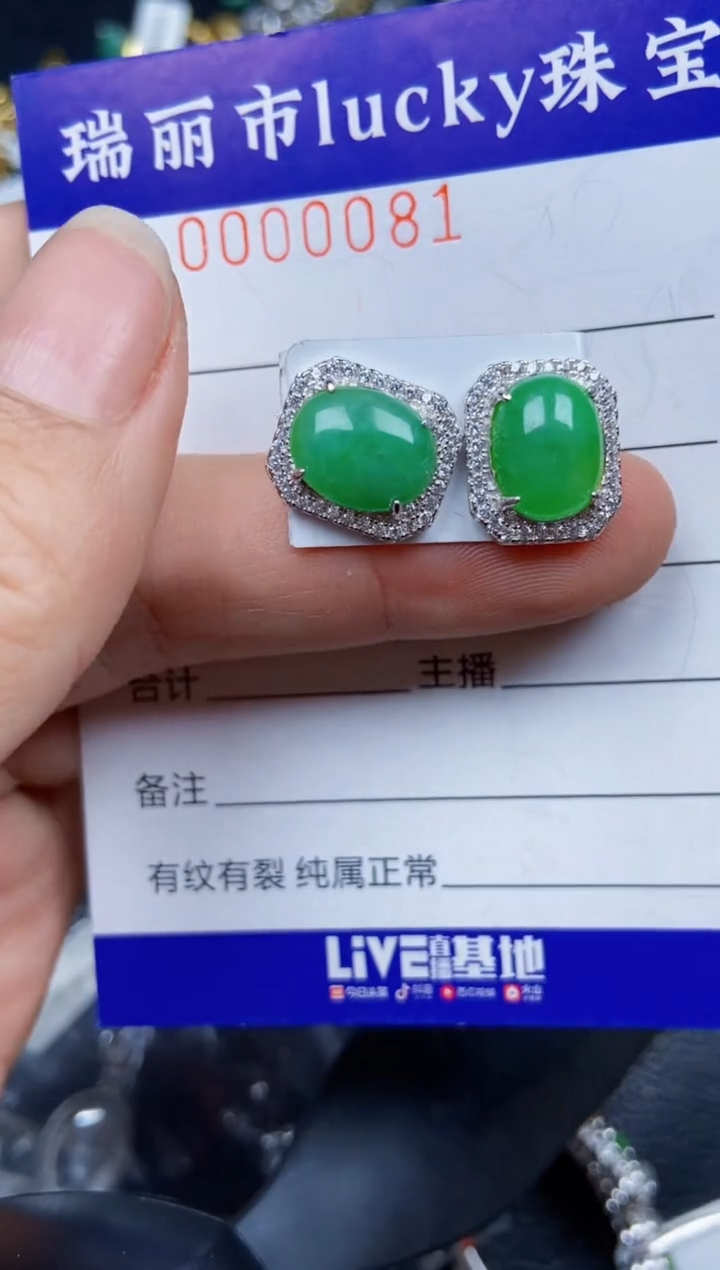 【闪购商品】翡翠颈饰银S925镶嵌0081