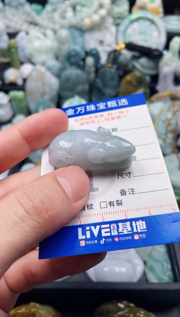 翡翠未镶嵌颈饰天然翡翠a货