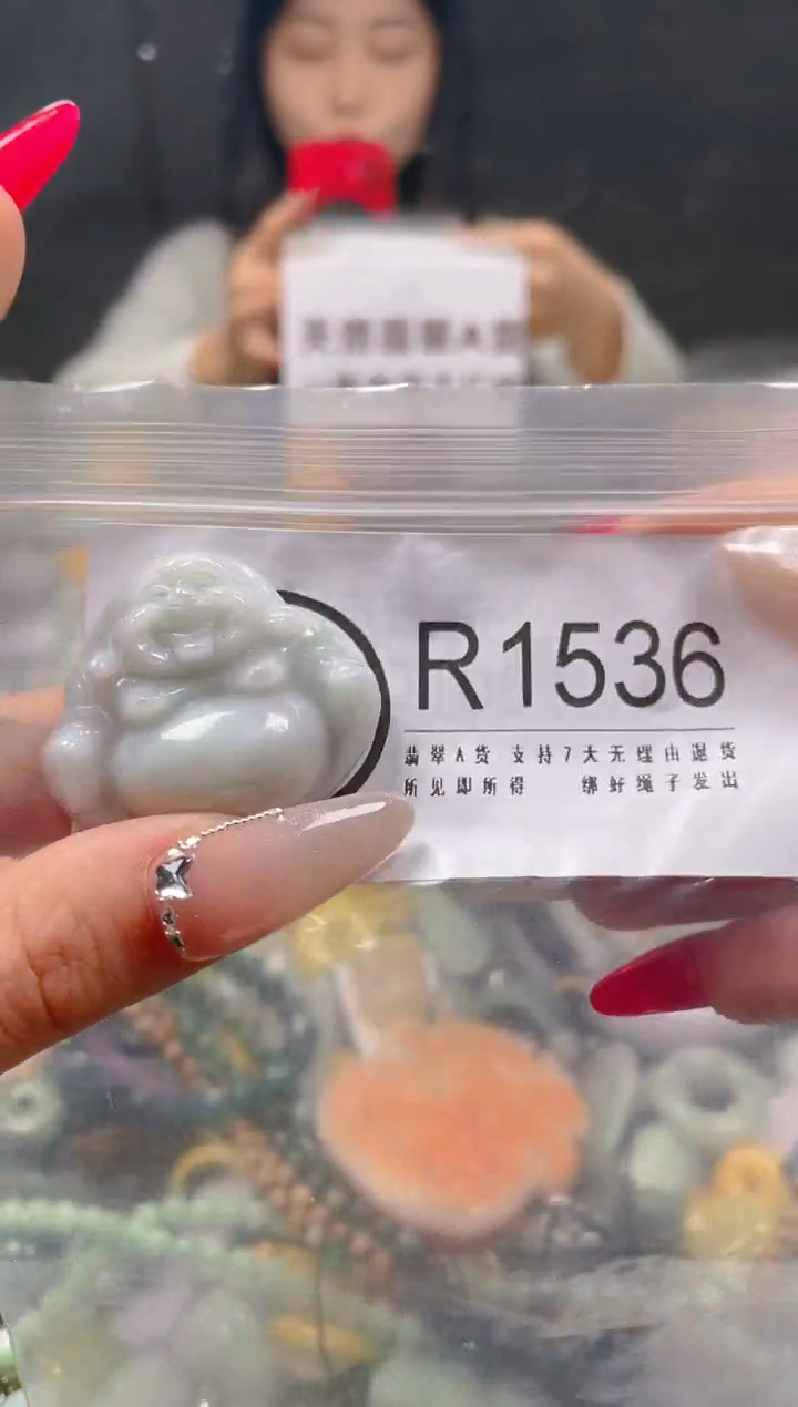 【闪购商品】翡翠颈饰未镶嵌/R/翡翠A货一图一物