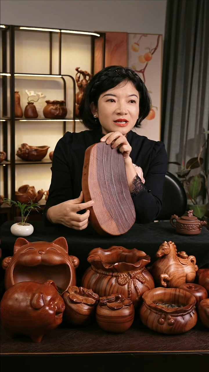 木香樟木手工底座