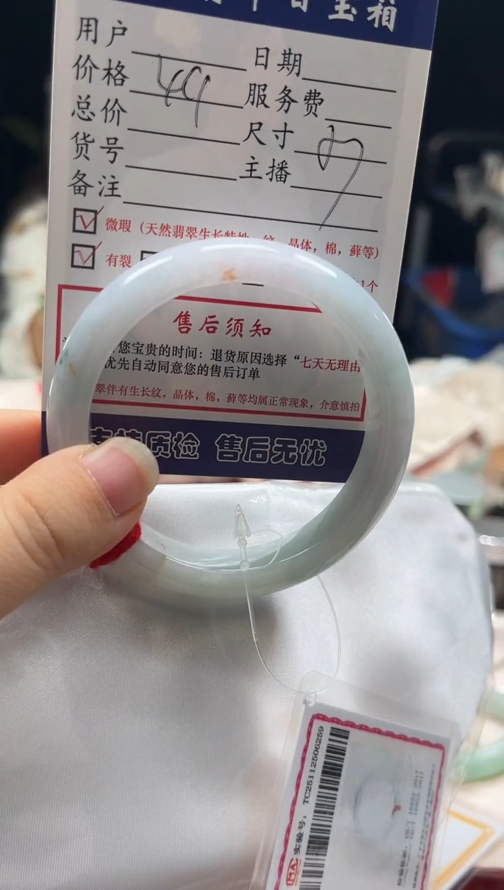 未镶嵌手镯翡翠0249235456