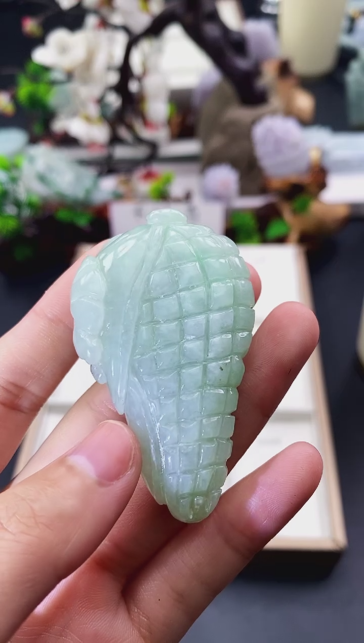 颈饰未镶嵌翡翠天然缅甸A货翡翠