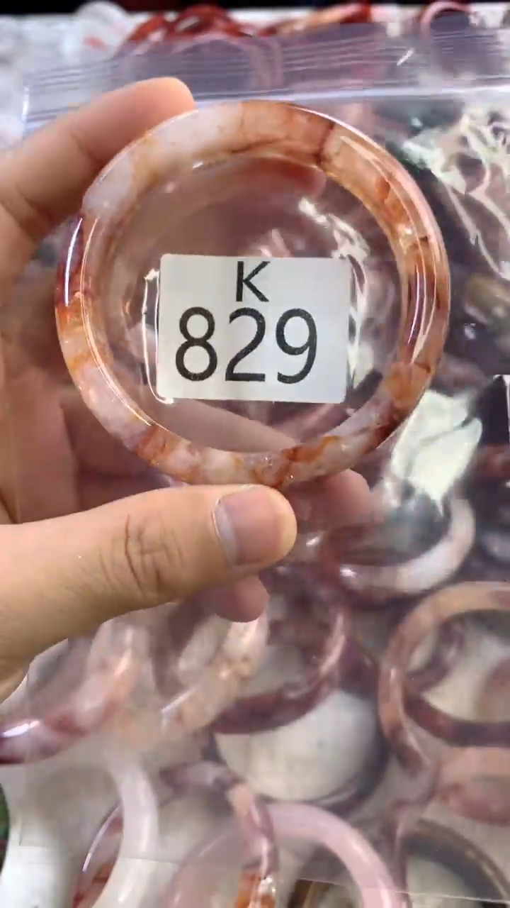 水晶手镯K未镶嵌水晶829-61