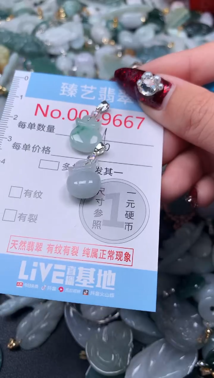 颈饰未镶嵌翡翠9667