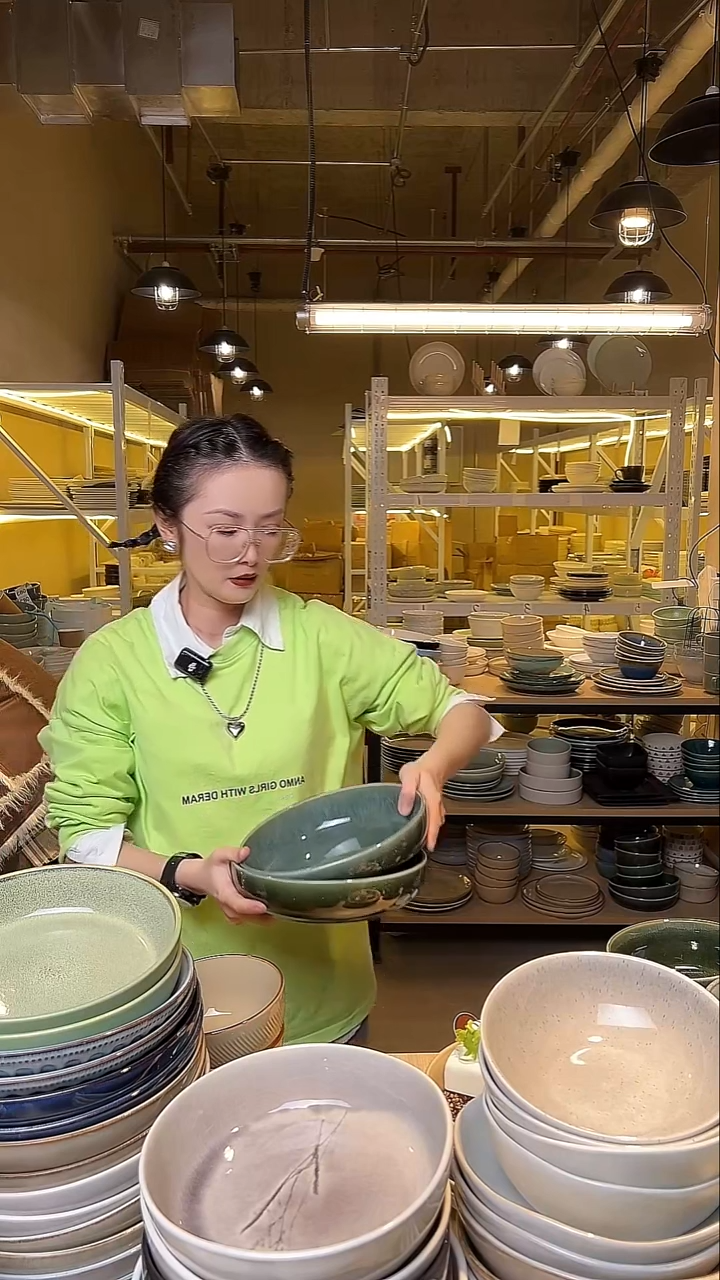 瓷228外贸尾货窑变釉下彩默认微瑕
