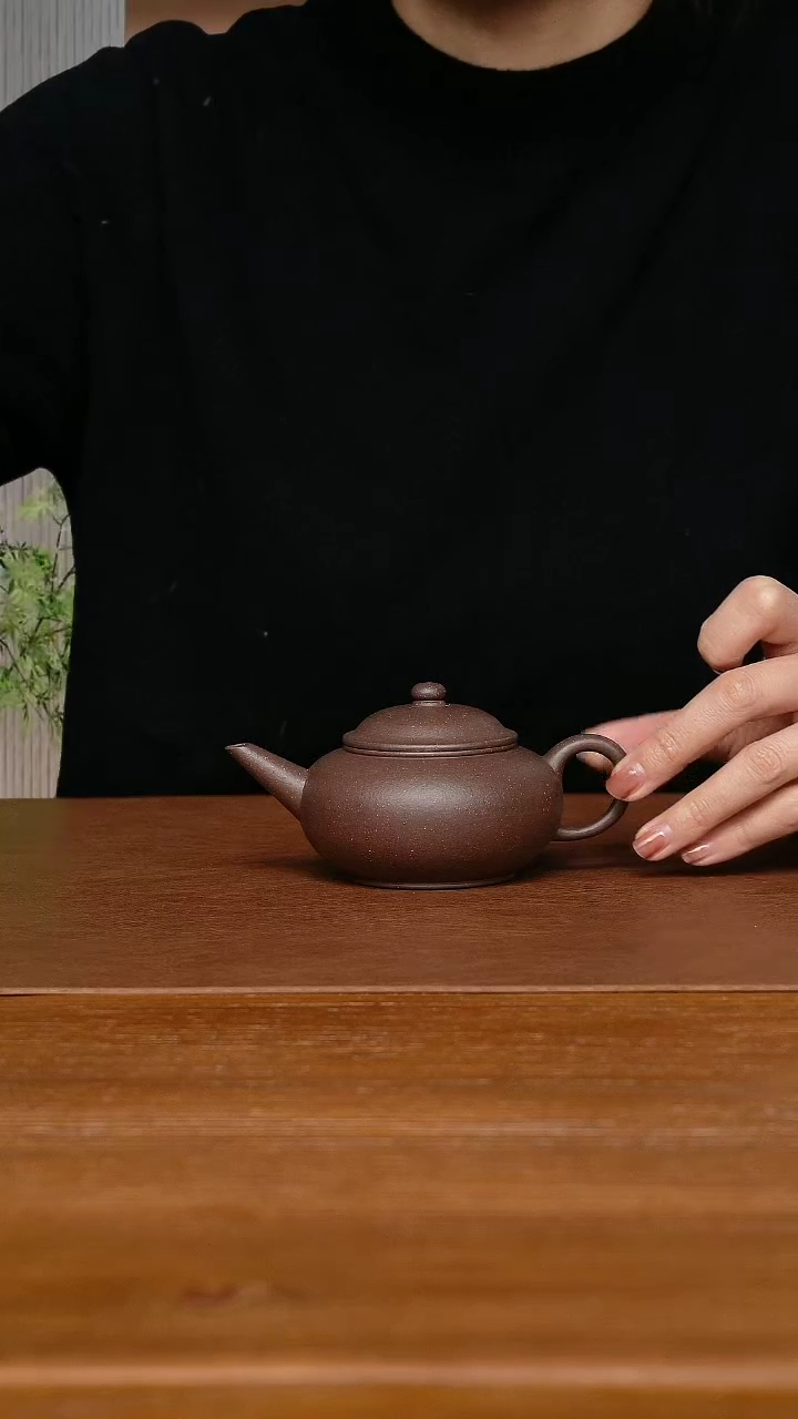 【闪购商品】紫砂茶壶范超群 福记水平 天青泥160cc