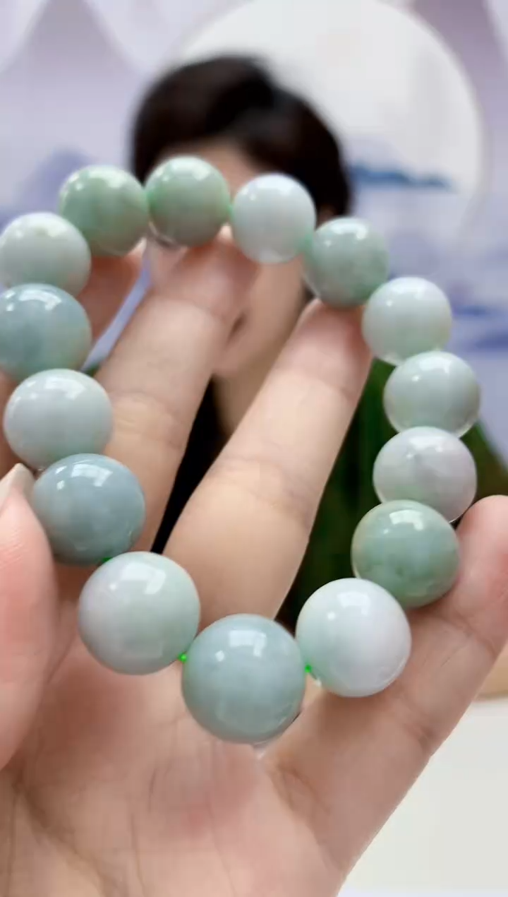 翡翠未镶嵌颈饰4829xx-JJ手串9
